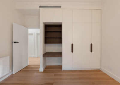 bedroom renovation by Vivid Build on brick clinker hughesdale property