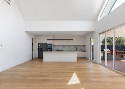 kitchen for extension of edwardian home in hughesdale by vivid build