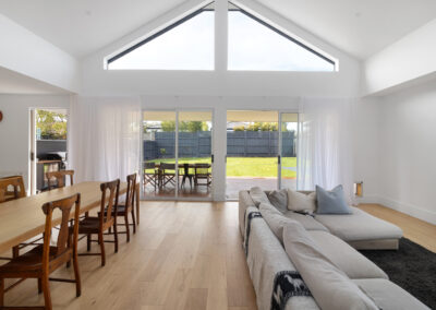 living area for extension of edwardian home in hughesdale by vivid build